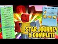 Onetts STAR JOURNEY 5 COMPLETE In Roblox Bee Swarm Simulator