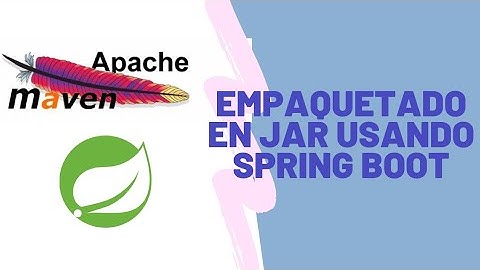 👝Crear archivo JAR de una aplicacion de Spring Boot 👝 Como empaquetar una aplicacion Maven