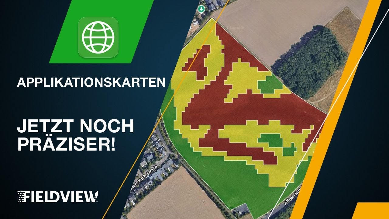 [Web] Applikationskarten in FieldView erstellen: optimiert mit Vegetations- & Ertragskarten