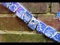 How to cut plates  for mosaic-making Wednes 10 Aug 2016