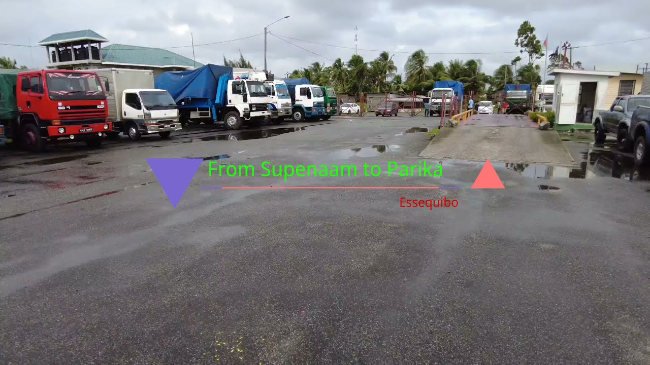 Traveling from Supenaam to Parika, Essequibo Coast, Guyana 🇬🇾