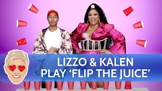 Lizzo And Kalen Play Flip The Juice