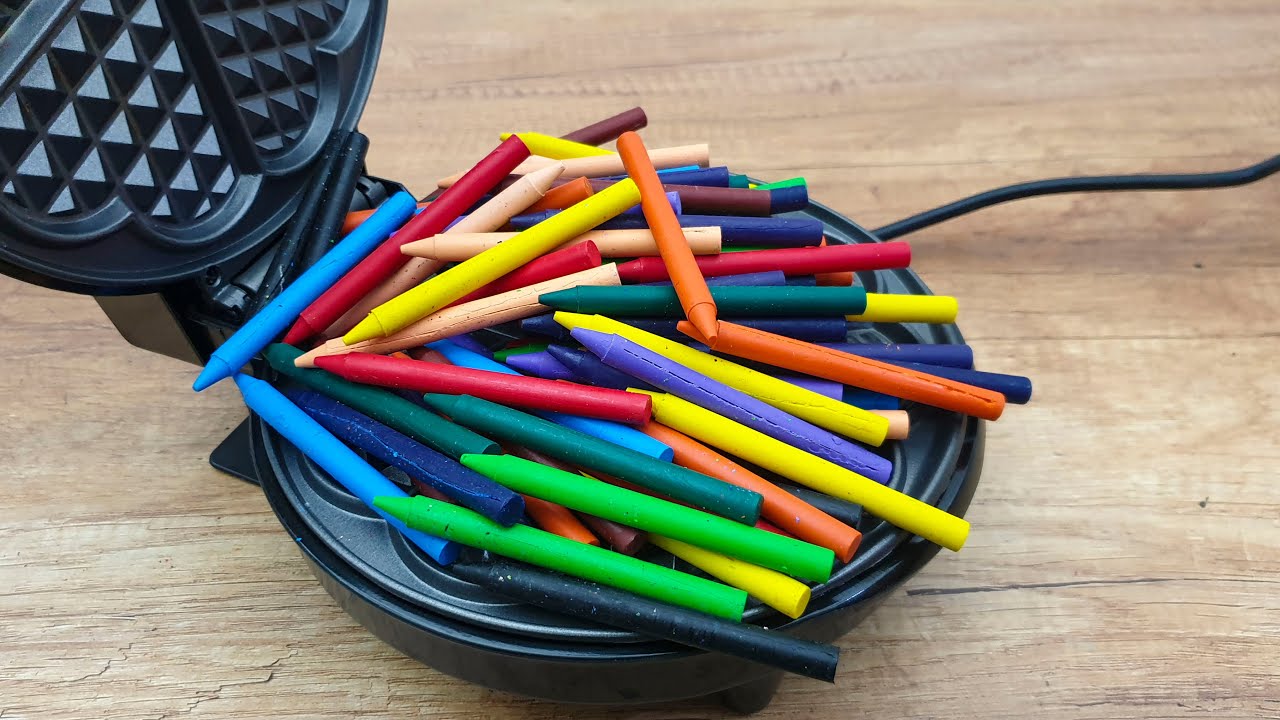 EXPERIMENT WAFFLE IRON vs Crayons