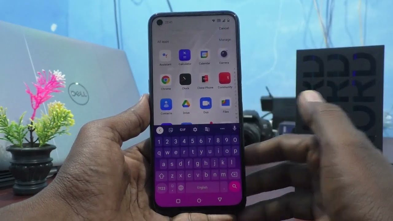 How to change keyboard theme in Oneplus Nord CE2 Lite 5G