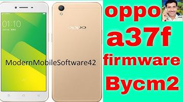 how to read firmware oppo a37f cm2