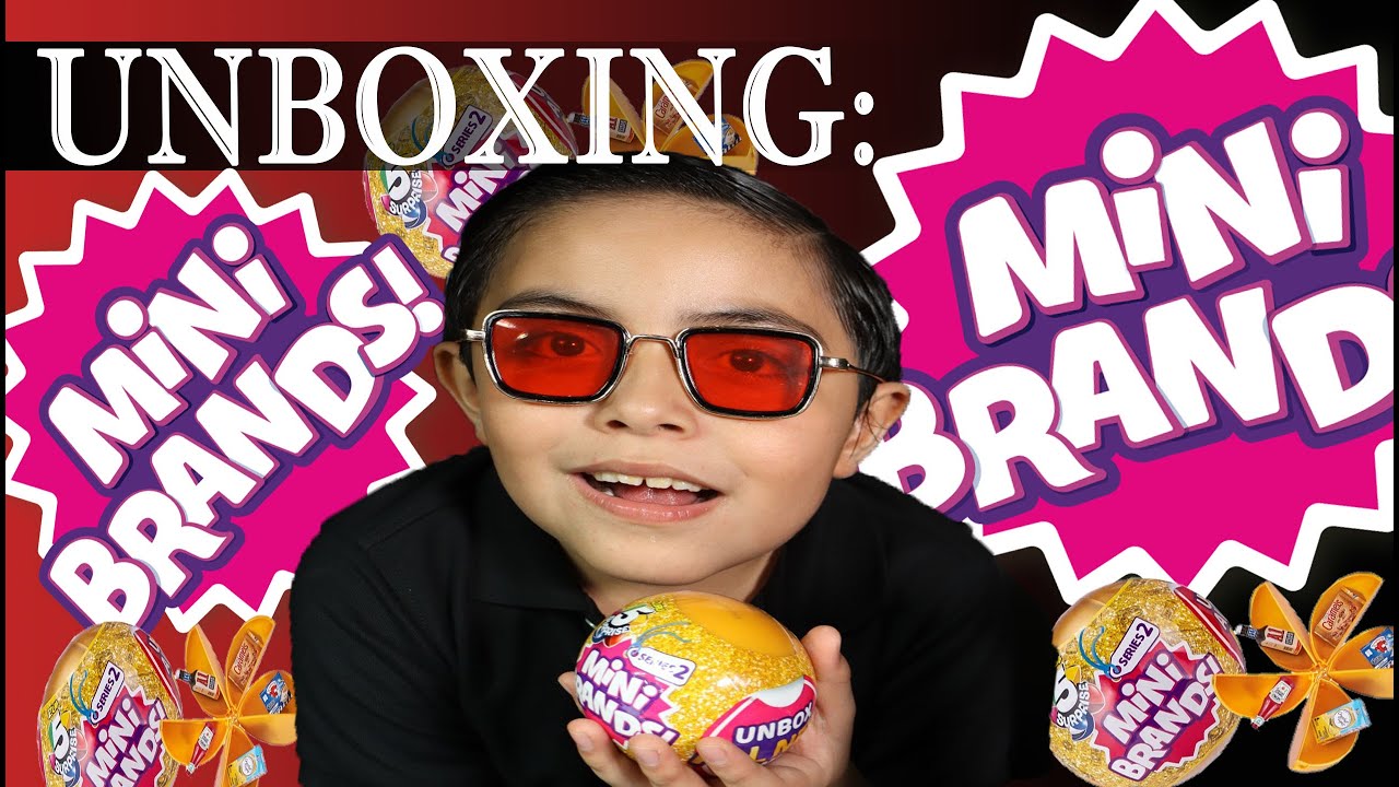 UNBOXING DE MINI BRANDS YouTube