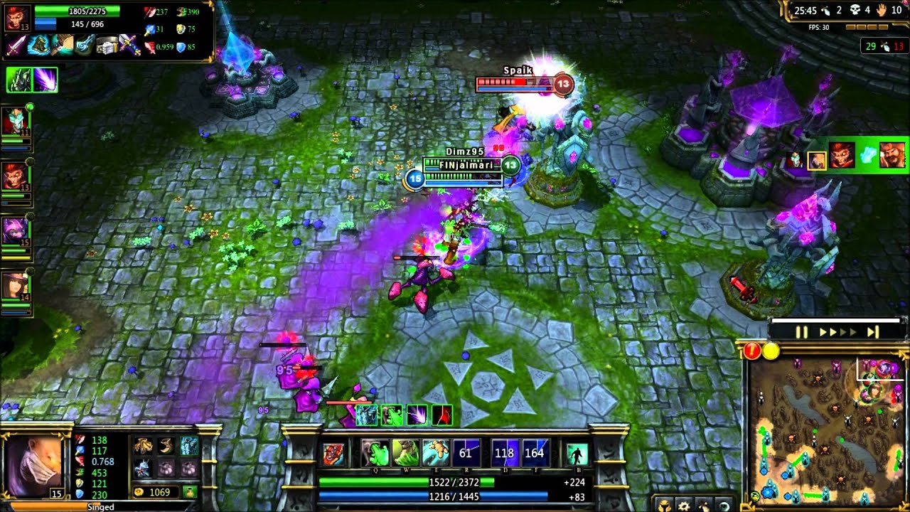 Wukong almost pentakill!