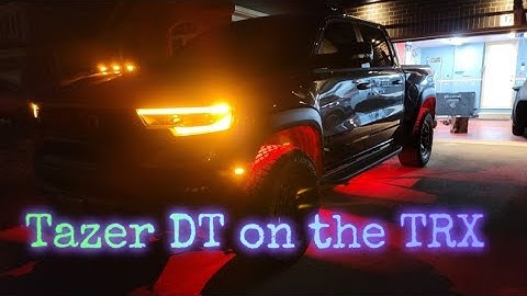 TRX Tazer DT Light Show