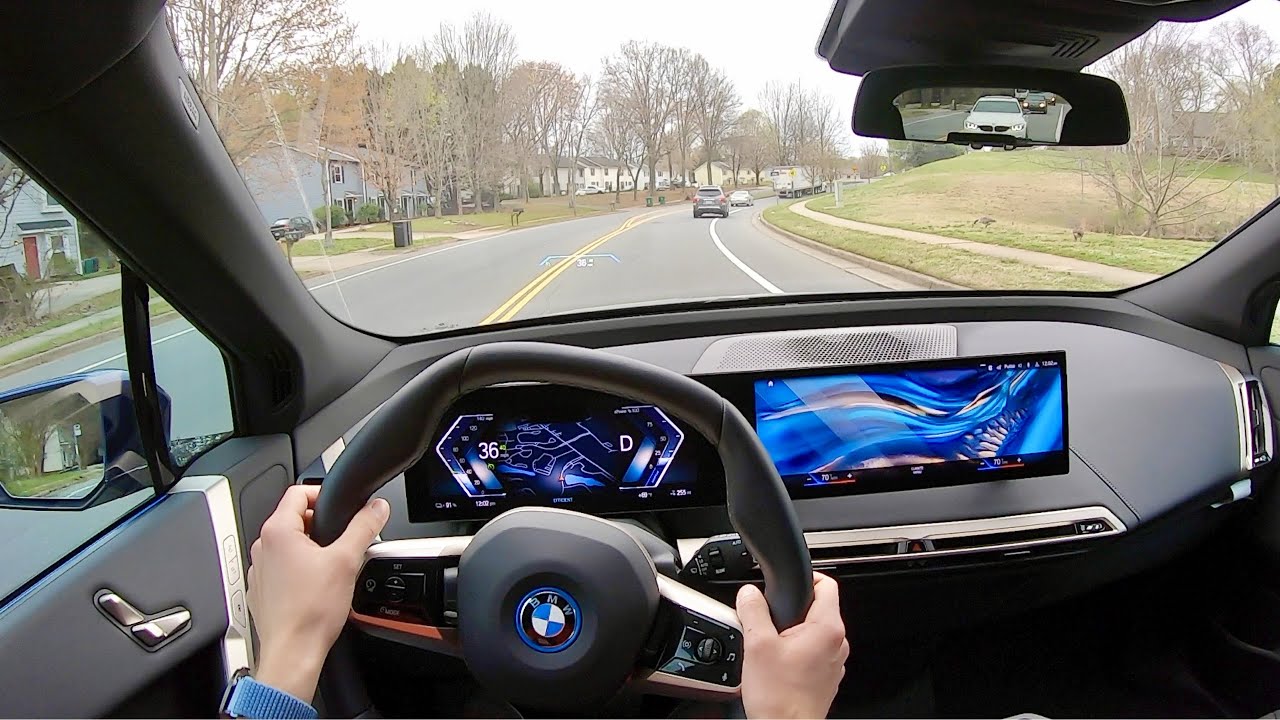 NEW 2022 BMW iX xDrive50 POV ASMR: Walkaround and Test Drive - YouTube