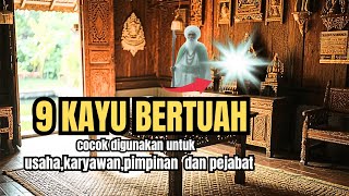 9 KAYU BERTUAH TERDAHZAT !!! BANYAK YANG BELUM TAHU