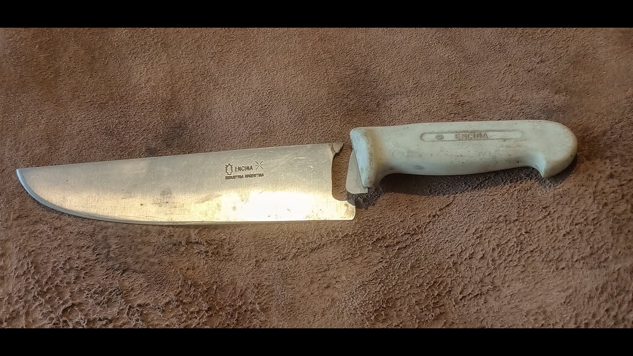 Restauración  Le demos una nueva oportunidad a esta cuchilla