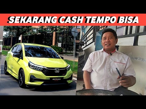 BELI MOBIL BARU BISA CASH TEMPO SAAT INI | CONTOH RINCIAN BRIO E MT