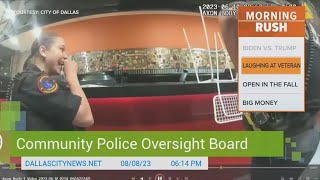 Dallas officers get written reprimands after video shows them laughing at veteran with disability