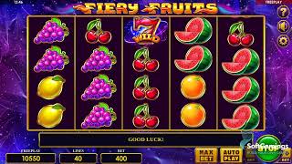 Amatic - Fiery Fruits - Gameplay Demo screenshot 3
