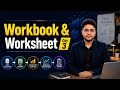 Workbook & Worksheet in Excel Explained in Hindi| Excel Basics for Data Analytics | Day 3