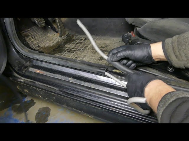 in the meantime Telemacos Almost dead Old and flat car door seals? Fill it with foam! Flat WEATHERSTRIPPING -  Cheap DIY - YouTube