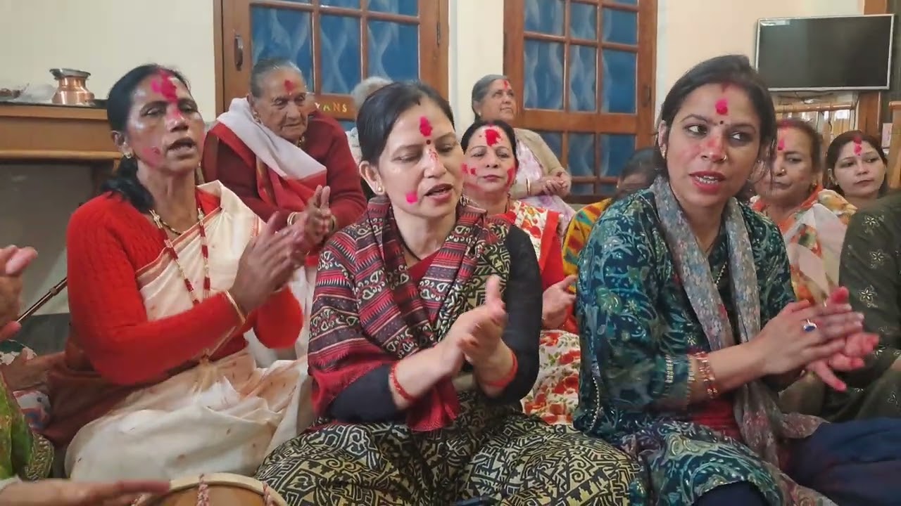 होली भजन Janki ati pyari ghoonghat ki chhavi nyari @neemagururani मस्तमौला 