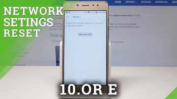 How to Reset Network Settings in 10.OR E - Restore Network Configuration
