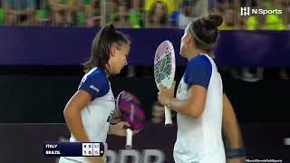 Melhores Momentos Copa do Mundo de Beach Tennis 2022 FINAL FEM  BRASIL VS ITÁLIA