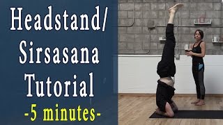 Headstand for beginners | Salamba Sirsasana | Yoga Pose Tutorial