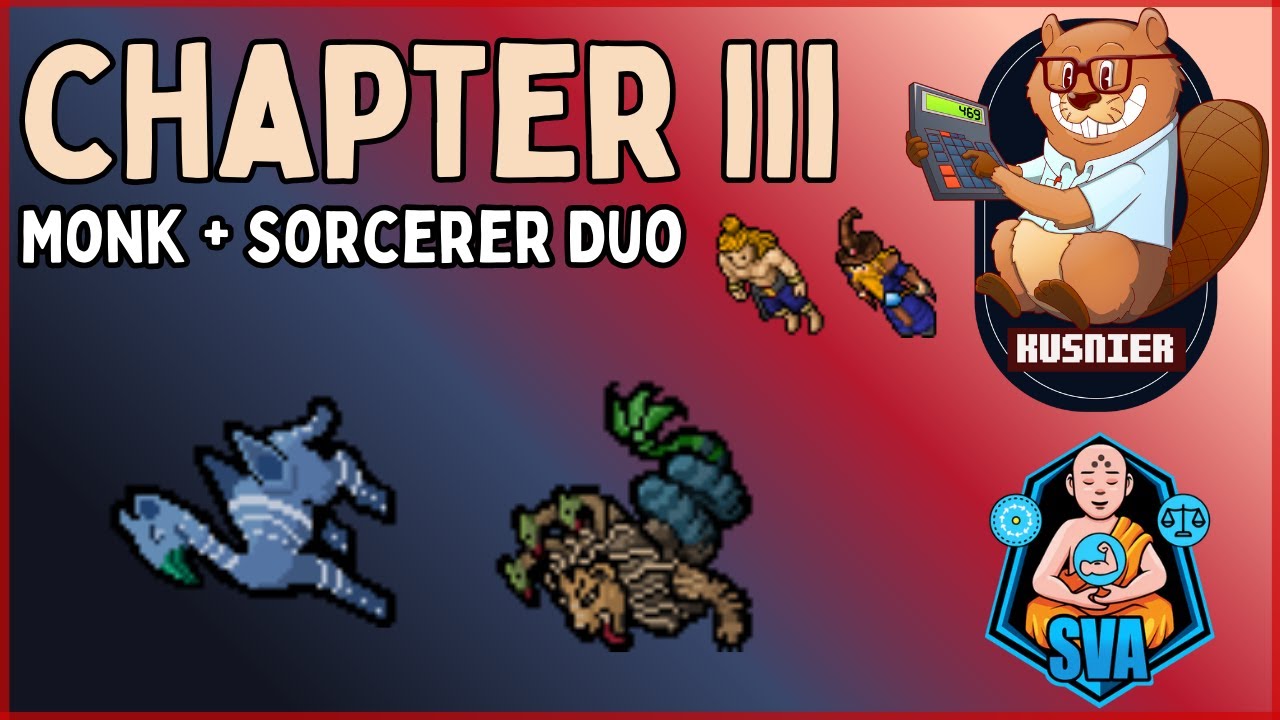 Chapter III | Monk + Sorcerer Duo Showcase | Level 200+ | Tibia