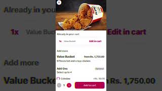 Order Kfc On Foodpanda