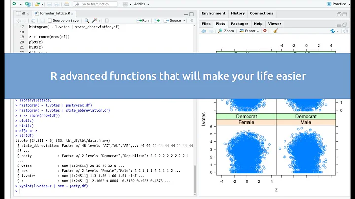 R advanced functions that will make your life easier