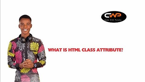 What are HTML Classes? @codewithpunchy