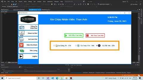 Quản Lý Nhà Hàng - Winform - C# - Cuối Kì