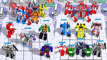 Robot Monster Merge War : Evolution Of Robot Rise Rampage, New Gameplay