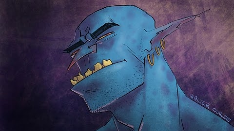 Procreate First Drawing Timelapse: Troll