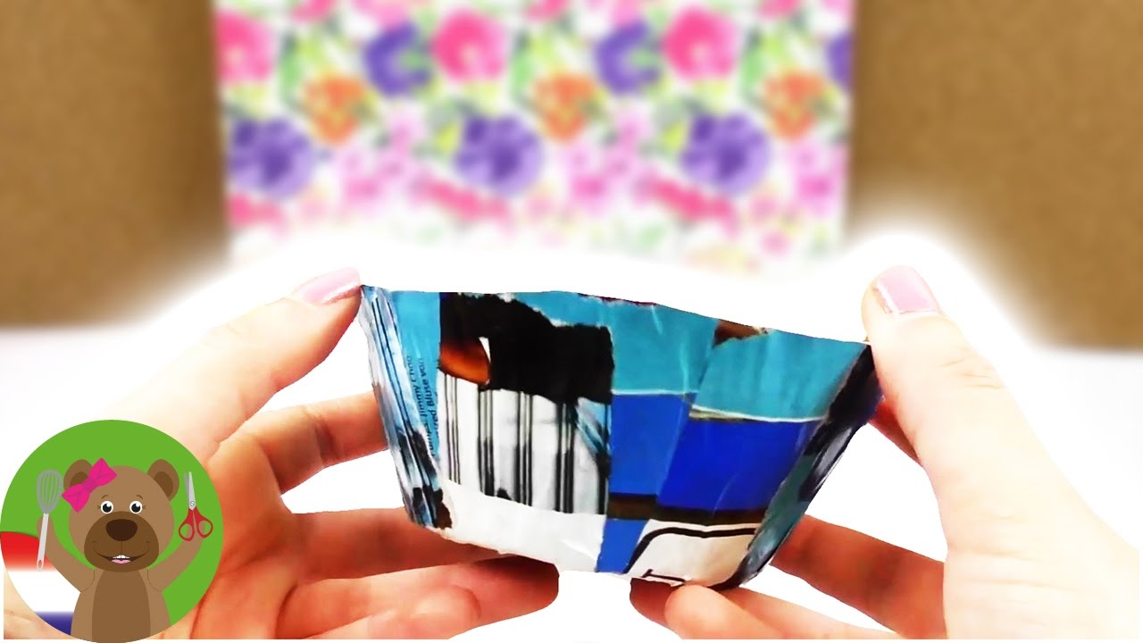 Maak een leuke schaal met papiermache!! YouTube