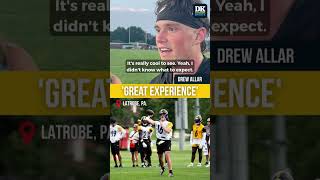 Drew Allar, Steelers, on his experience at Saturday Night Lights