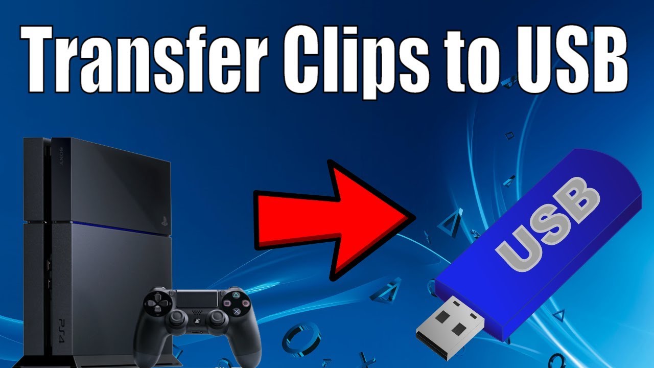 Pol Gods flod How To Transfer Saved PS4 clips to USB (Fast!) - YouTube