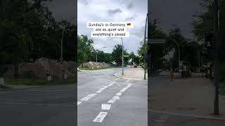 Why Sundays in Germany Are So Quiet 🇩🇪 | #viral #germany #trending #shorts #sunday #fun