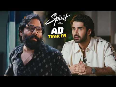 Sandeep Reddy Vanga and Lakshya Latest Ad Trailer | Powerful & Stylish Promo #myntra #Spirit Prabhas