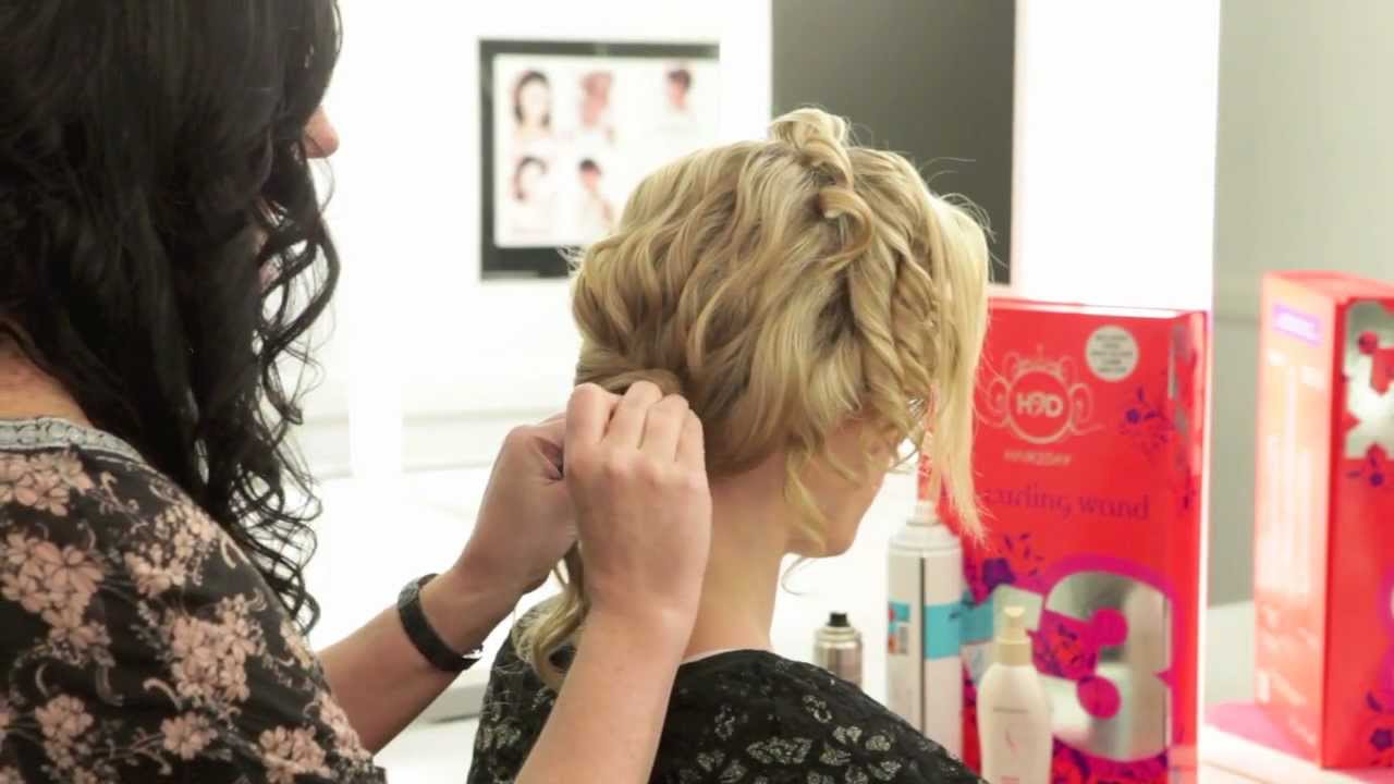 The 5 Minute Vintage Wedding Upstyle Hair Youtube