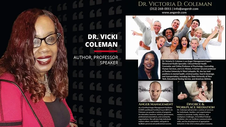Dr. Vicki D. Coleman The Anger Doctor on Cyber Bul...