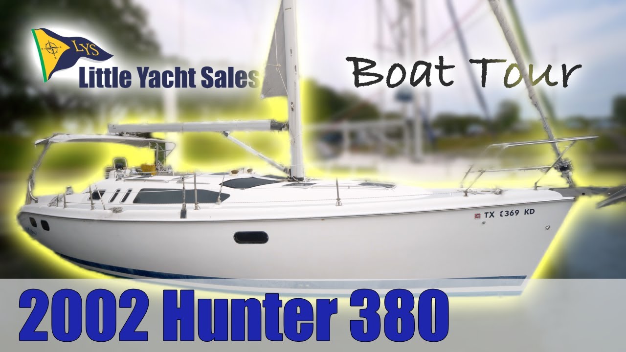 Sold 02 Hunter 380 Sailboat Boat Tour Little Yacht Sales Youtube