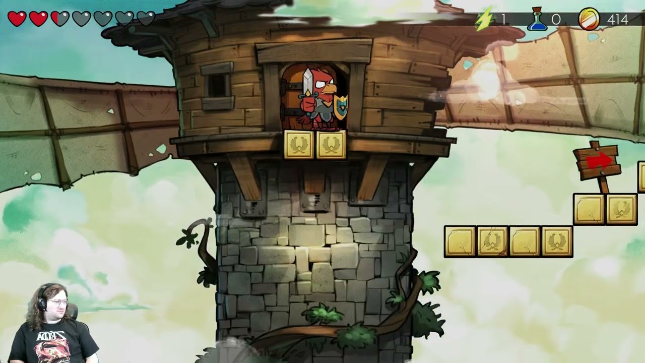 Wonder Boy: The Dragon’s Trap, Part 8 – Hawk-Man & Sky Castle