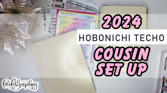 Hobonichi Techo Cousin Book English Edition (January Start) A5