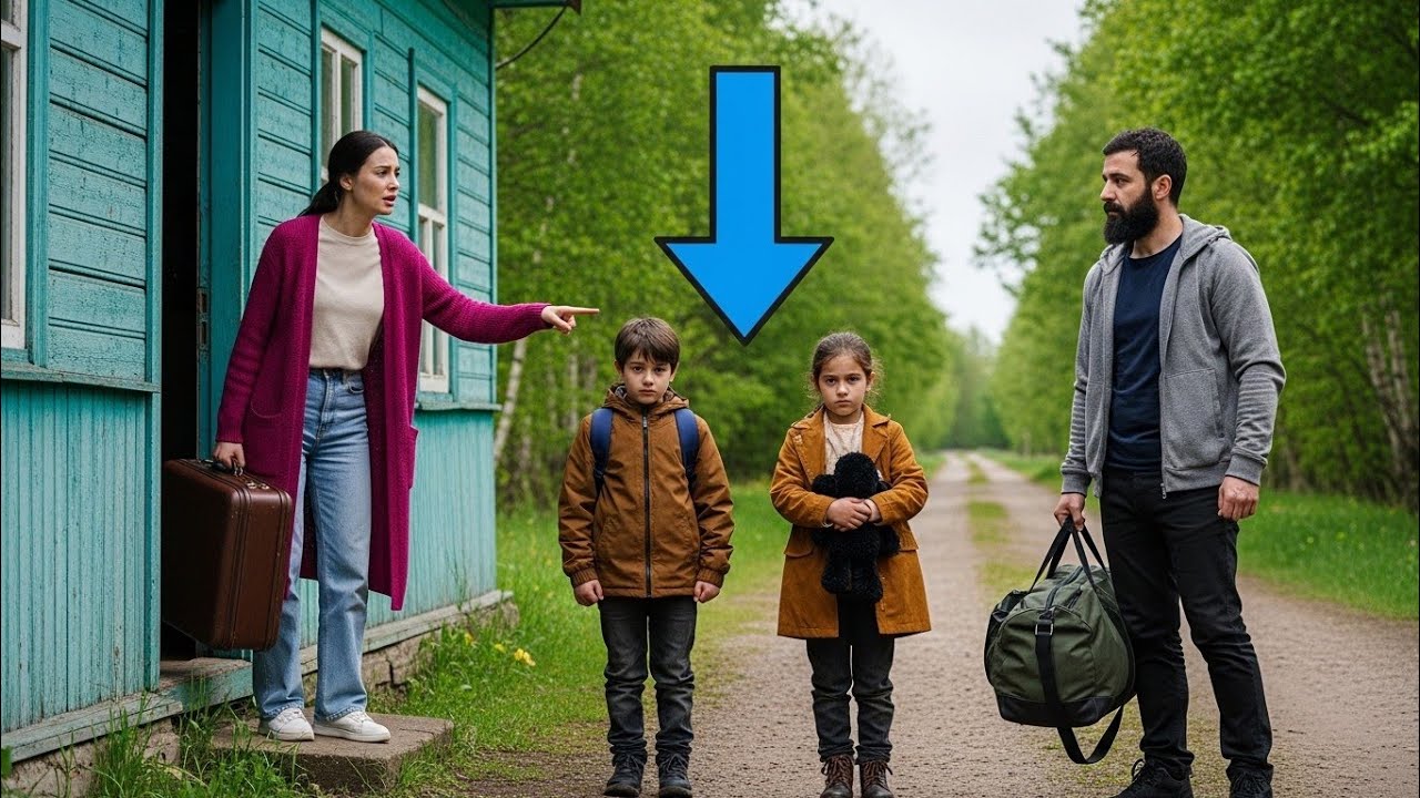 Она ВЫГНАЛА его с детьми из дома… Но в лесу он нашёл РАНЕНУЮ ВОЛЧИЦУ — и это ИЗМЕНИЛО ВСЁ!