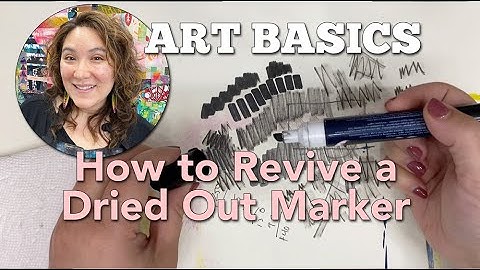 How to Revive a Dried Out Marker