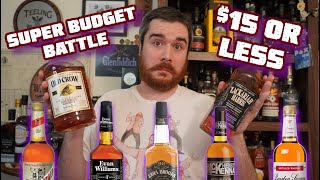 What is the Best Bourbon For Under $15? Blind Flight Part 1