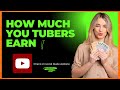 How much you tubers earn?? YOU TUBE INCOME!!