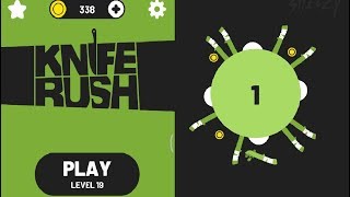 Knife Rush Android Gameplay HD (By Playgendary) screenshot 2
