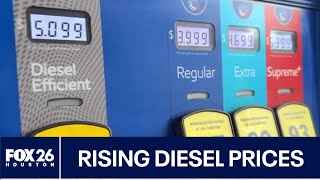 Houston diesel prices nearing record high