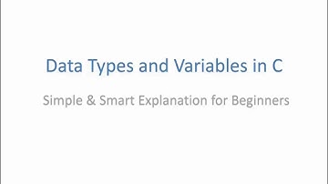Data Types and Variables in C | C Programming for Beginners | #shorts