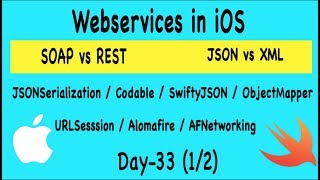 How to communicate with Web Services in iOS - SOAP vs REST / JSON Parsing - Day 33 (1/2)