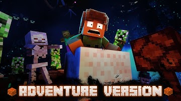 "Go To Sleep" | An Animated Minecraft Musical (Random Encounters)